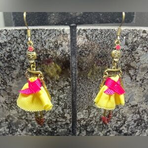 Day of the dead ☠️ celebration earrings!